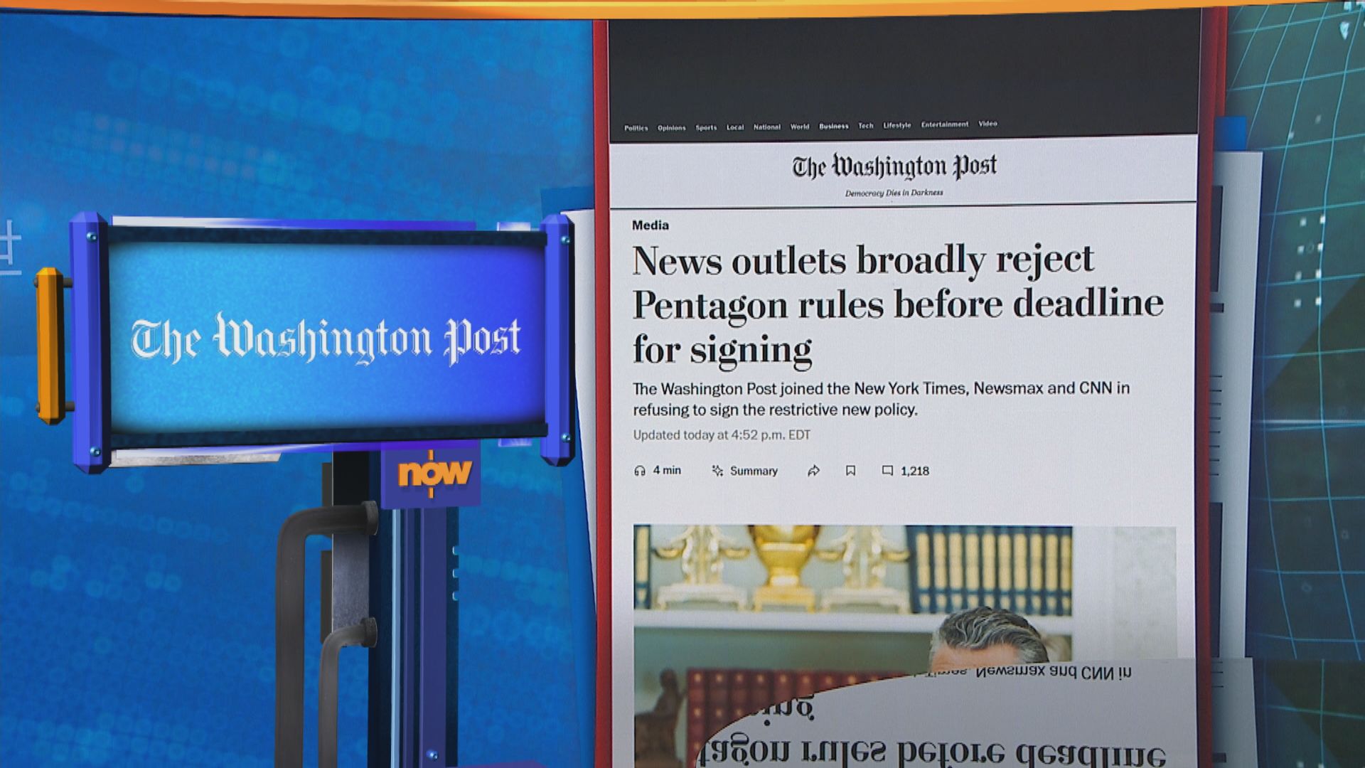 世味天下｜美國國防部禁傳媒披露未獲授權信息　多間媒體拒同意規定