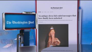 【環球薈報】逾百年歷史古董裙內藏密碼字條 訊息終被破解