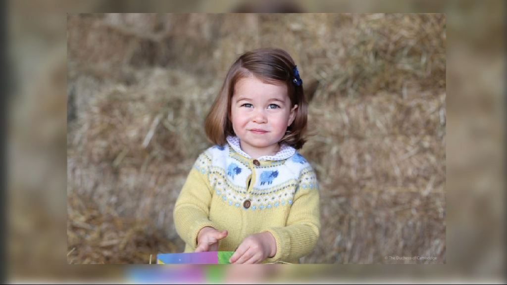 【環球薈報】英國王室發放夏洛特公主近照