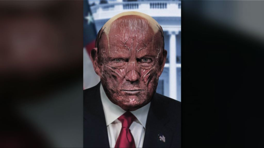 【環球薈報】澳洲藝術家創作另類政治人物肖像圖