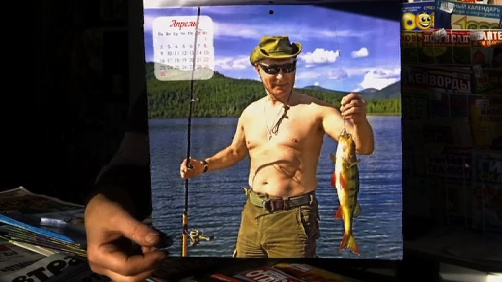 【環球薈報】普京2018年曆銷路減退