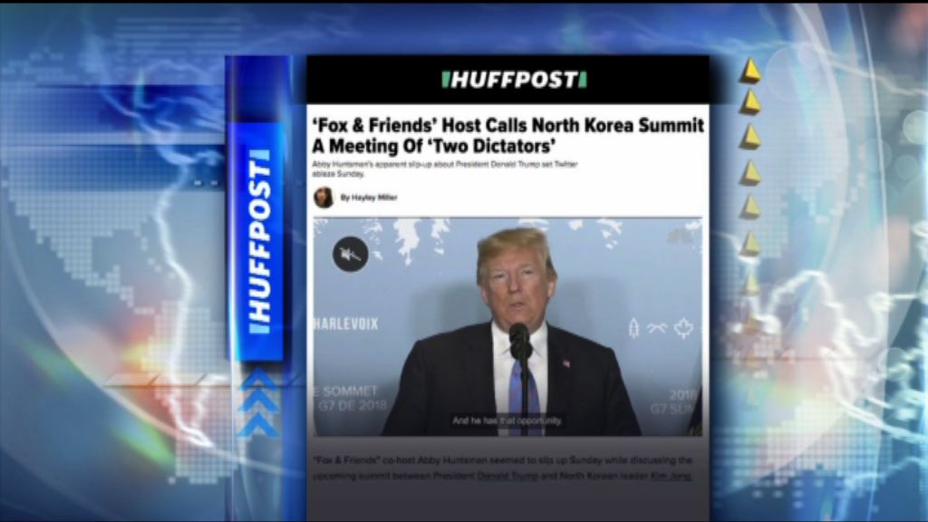 【環球薈報】霍士主播稱美朝領袖為「獨裁者」