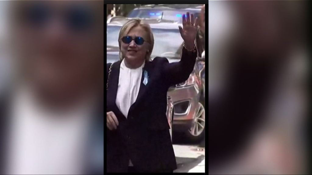 【環球薈報】希拉里疑暈倒後以替身現身