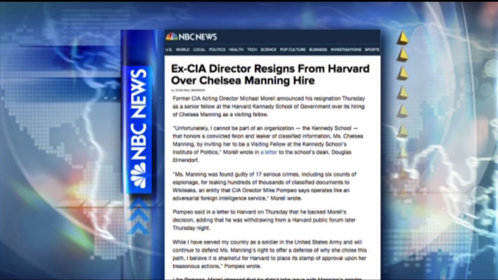 【環球薈報】哈佛訪問學者辭職抗議聘任曼寧