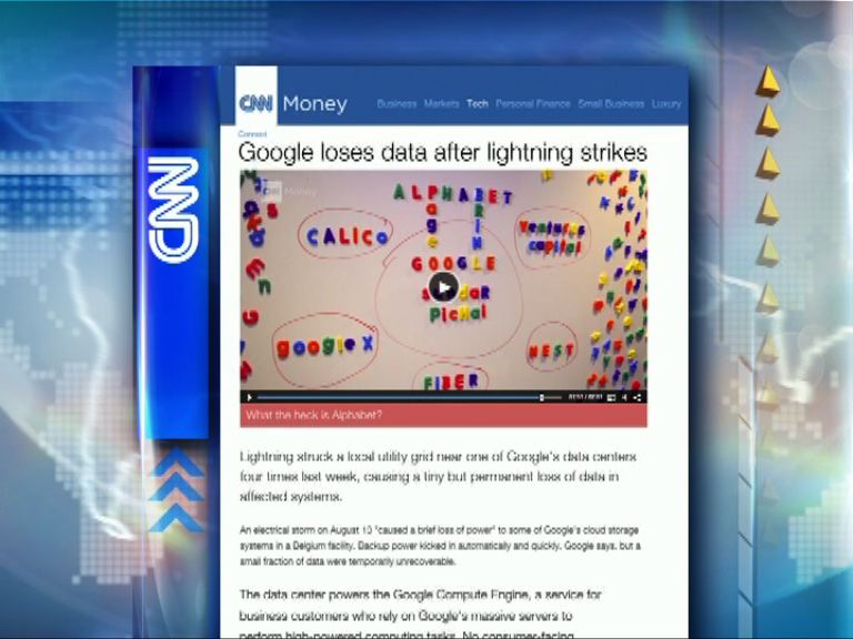 【環球薈報】雷電令Google遺失資料