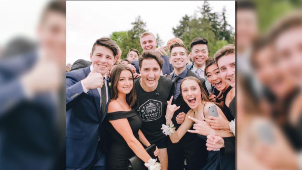 【環球薈報】溫哥華學生海傍捕獲杜魯多合照