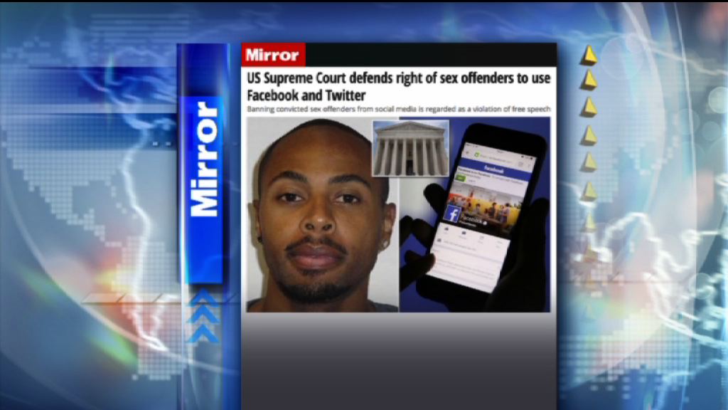 【環球薈報】美國北卡州禁性罪犯用社交媒體違憲