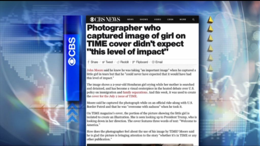 【環球薈報】兩歲非法移民女童抽泣照惹關注