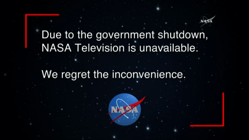 【環球薈報】NASA因政府停擺一度無法直播