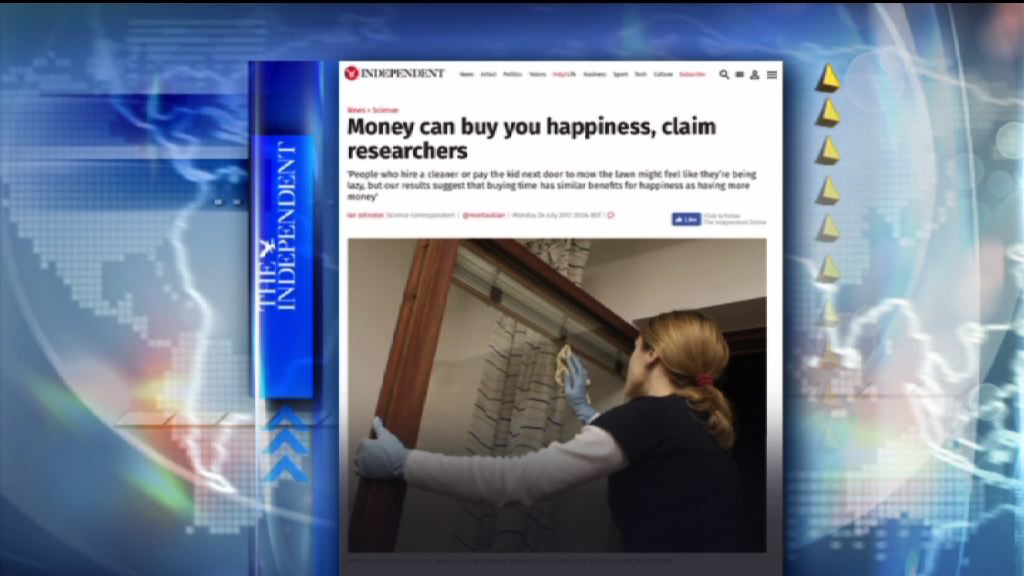 【環球薈報】英研究指買時間比滿足物質需要更快樂