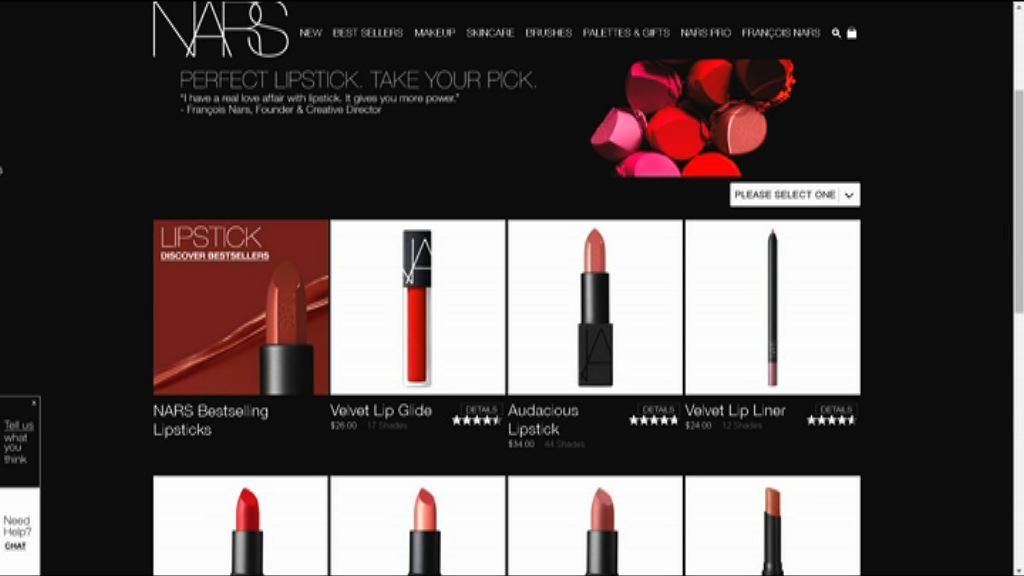 【環球薈報】NARS用動物作化妝品測試惹不滿