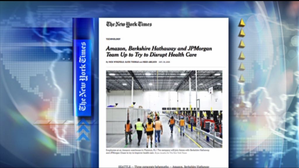 【環球薈報】美三大巨頭開公司進軍醫療業界