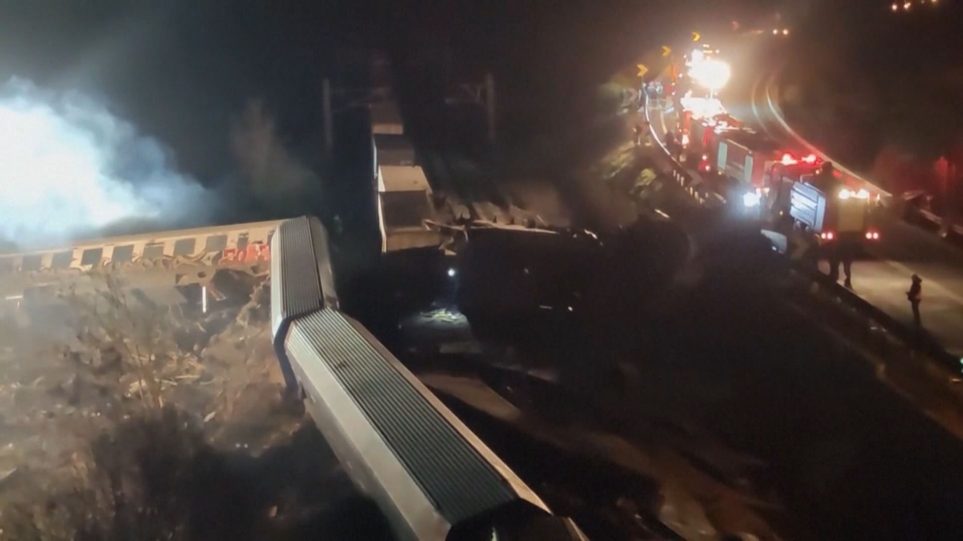 希臘火車事故死亡人數增至43