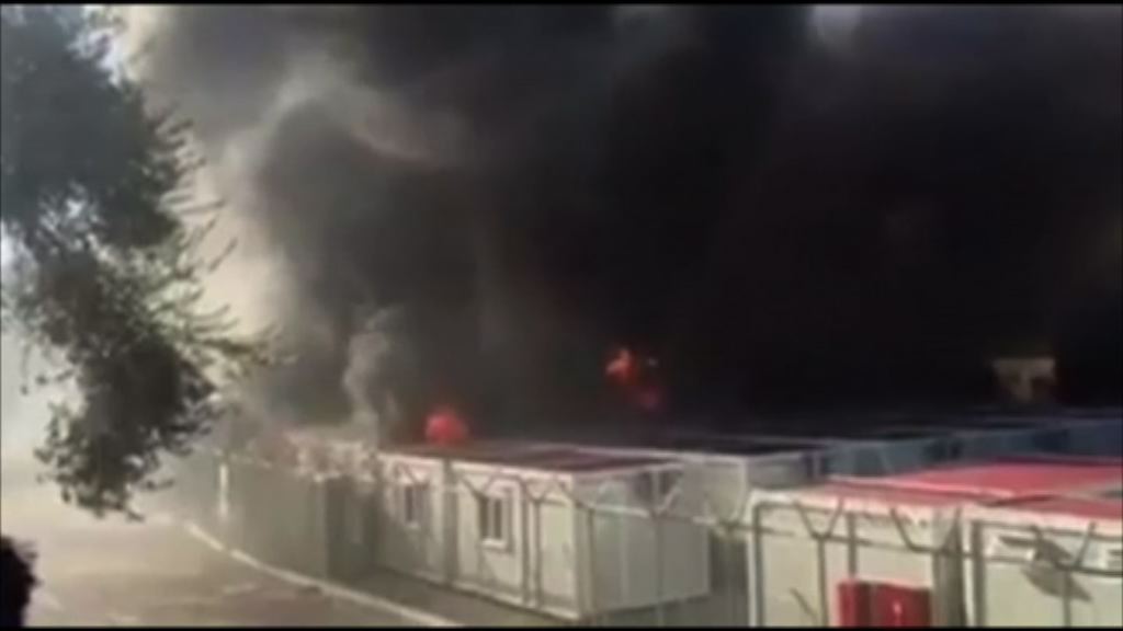 希臘有難民縱火抗議庇護審批緩慢