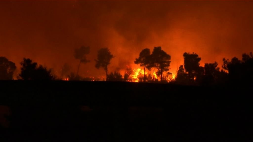 希臘多處山火部分疑蓄意縱火