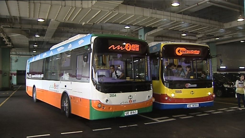 新巴城巴測試五輛新電動巴士