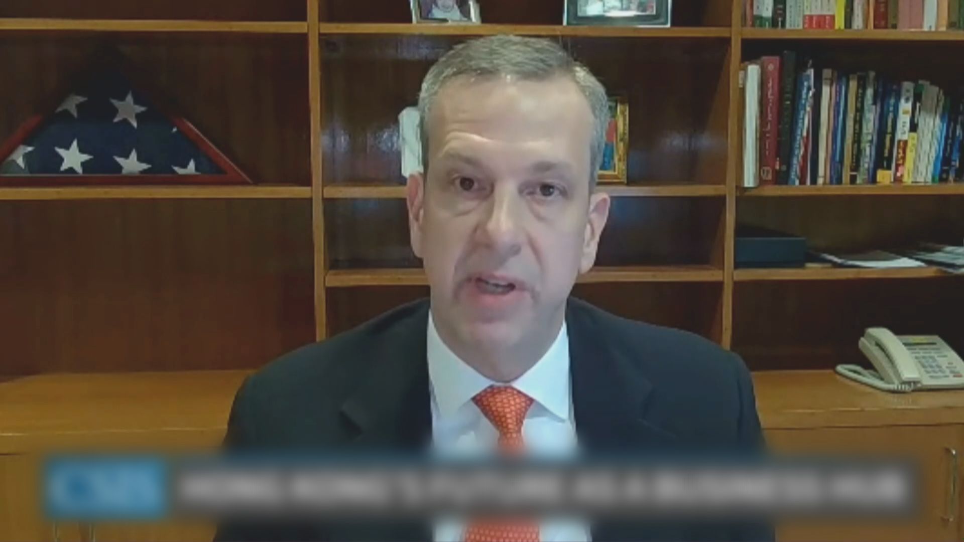 美國駐港澳總領事：過去兩年1.5萬名美國人離港