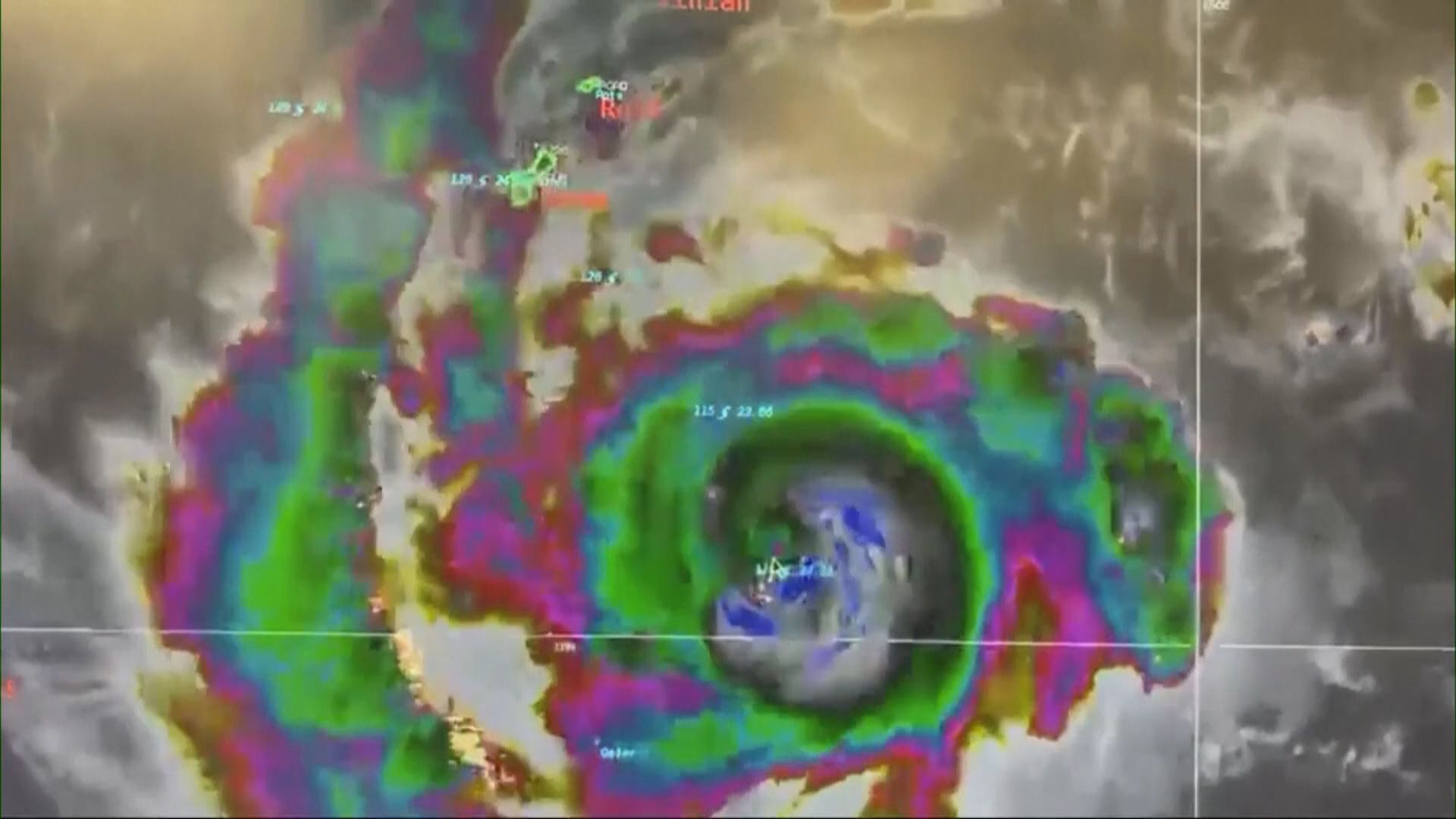 「瑪娃」料以四級颱風姿態正面吹襲關島
