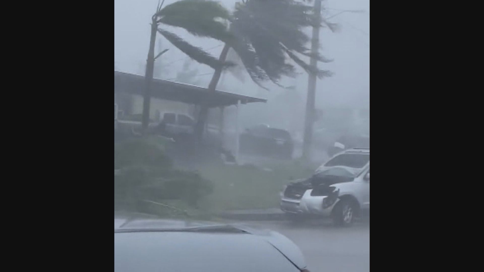 超強颱風瑪娃吹襲美國關島