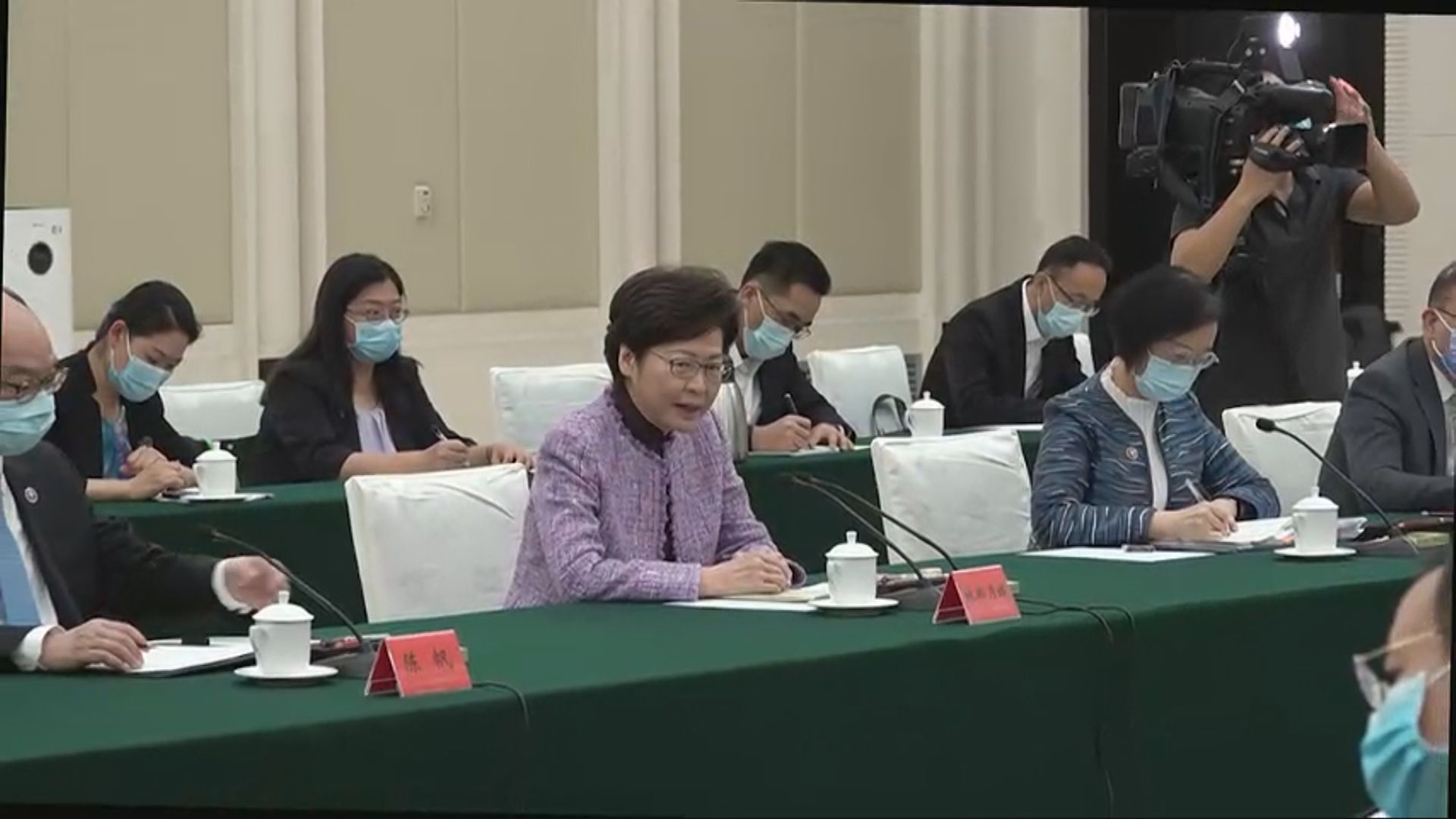 林鄭：匯報疫情進展冀予內地更大信心令通關更順利