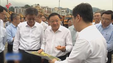 王偉中到廣州山泥傾瀉現場指揮調度搶險救援工作