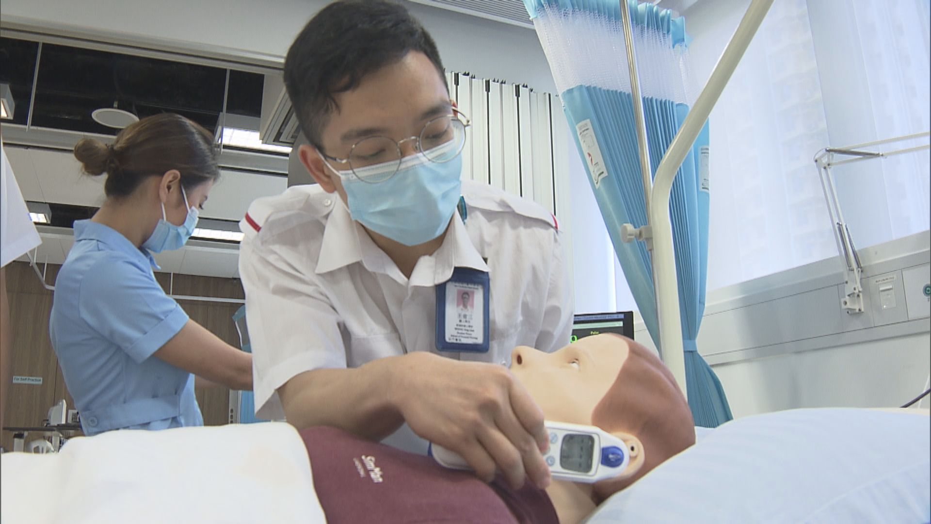 疫情下明愛專上學院為學護增加模擬學習和訓練
