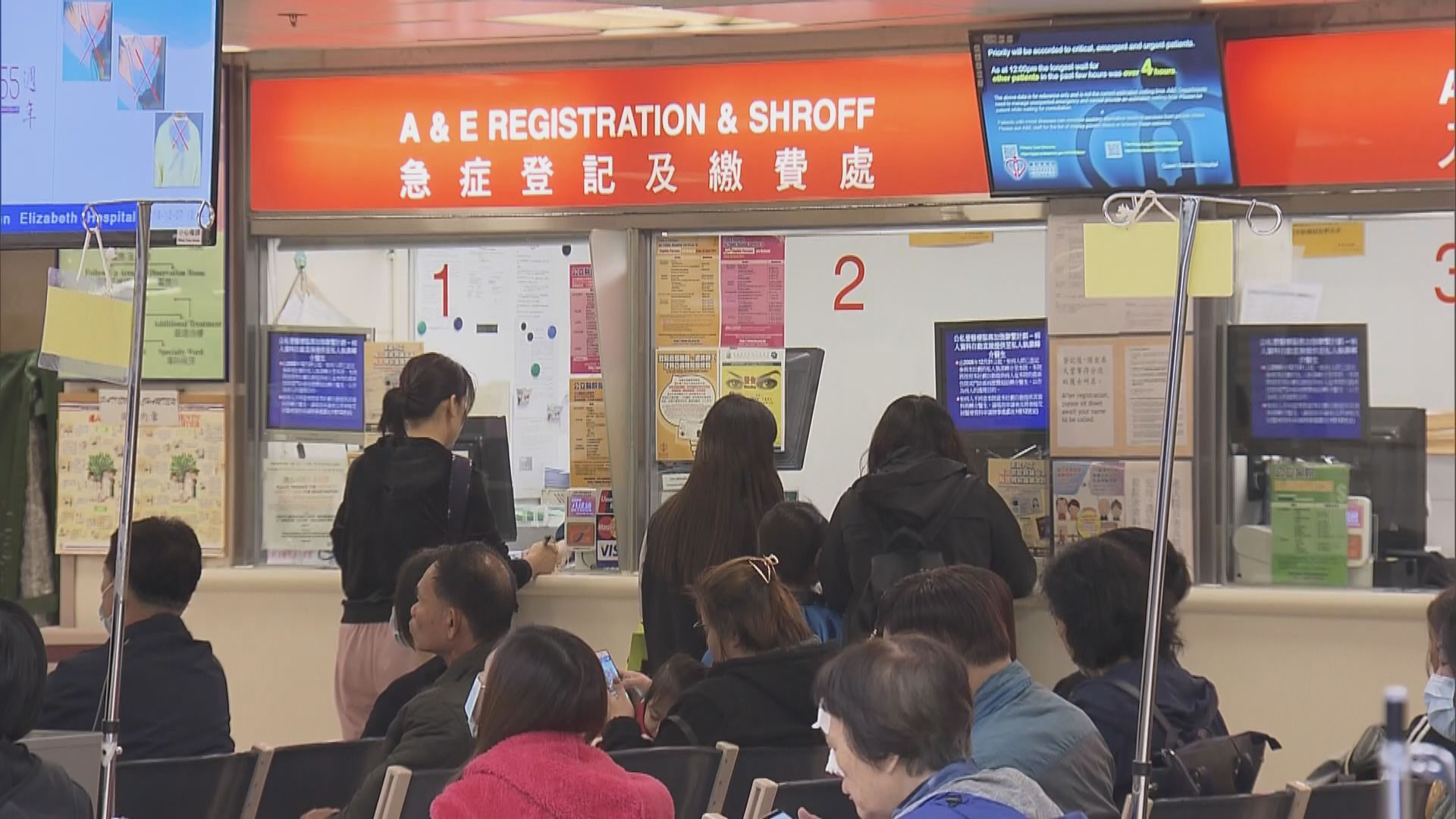 公共醫院急症室加價後求診人次回落