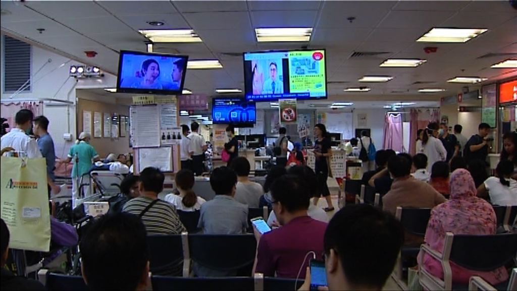 急症室加價後非緊急病人比例減