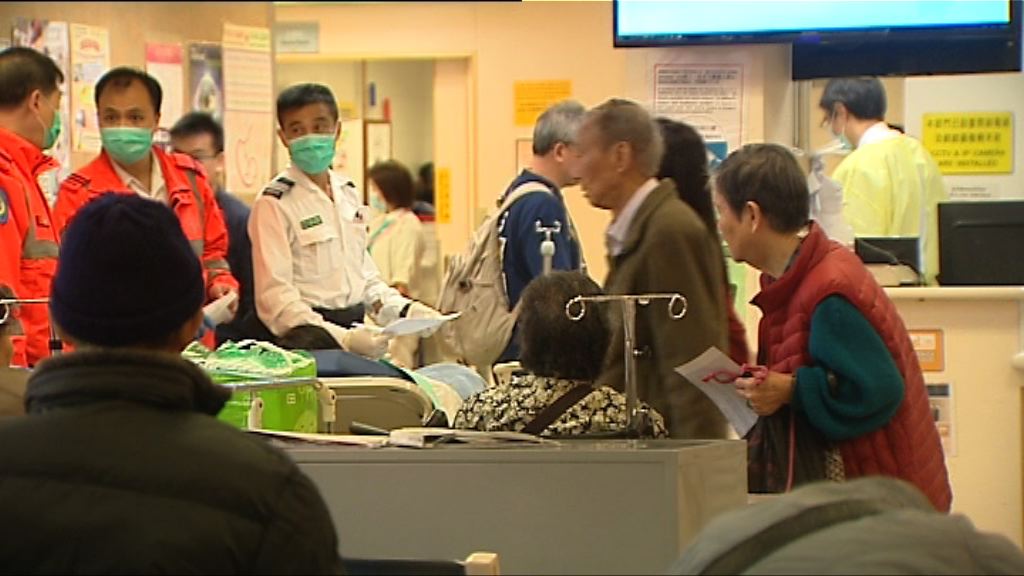 醫管局料耗九億元應付冬季服務高峰期