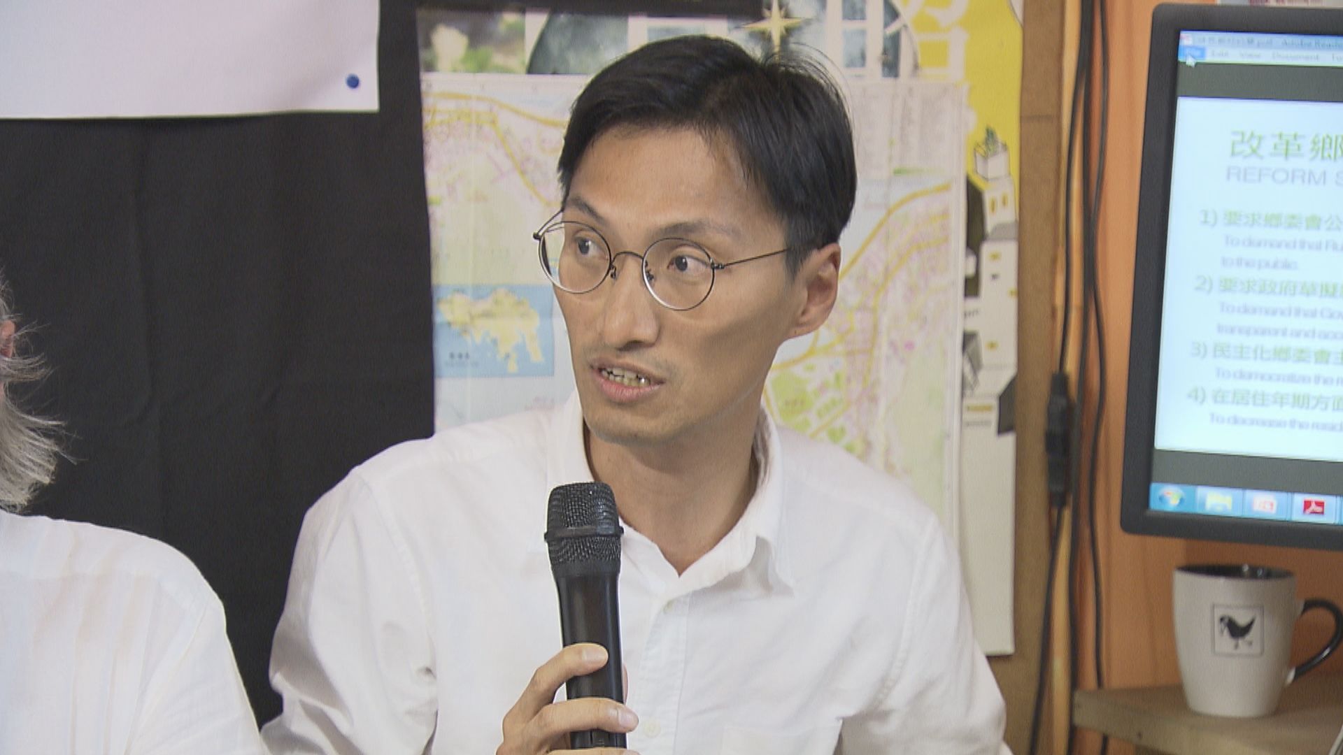 選舉主任要求朱凱廸回應香港主權問題