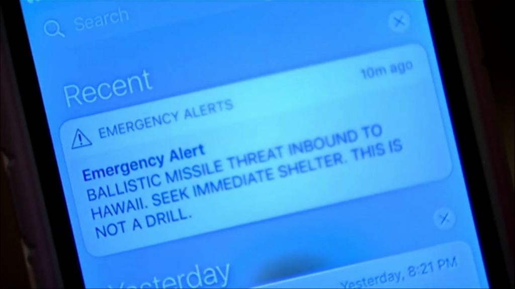 夏威夷三名官員為誤發導彈警報下台