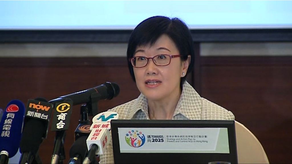 政府將制訂目標預防慢性疾病　不排除設立稅項