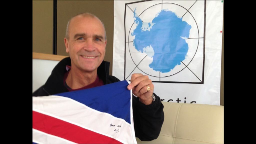 英探險家沃斯利退役後即赴南極