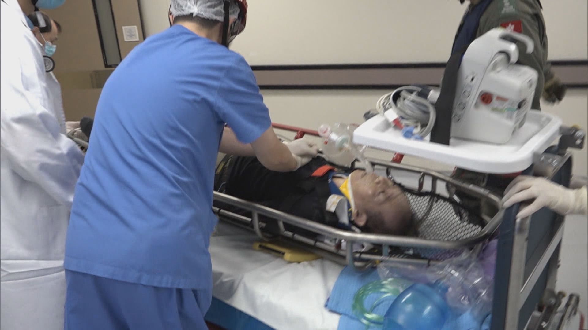 馬鞍山一名七旬男子行山昏迷　由直升機送院