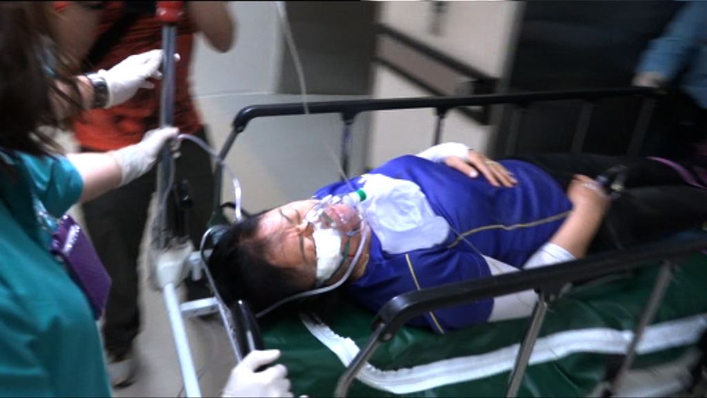 西貢女子行山跌傷由直升機送院