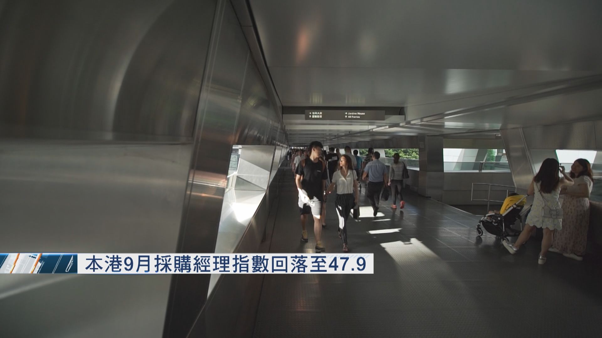 本港9月採購經理指數回落至47.9