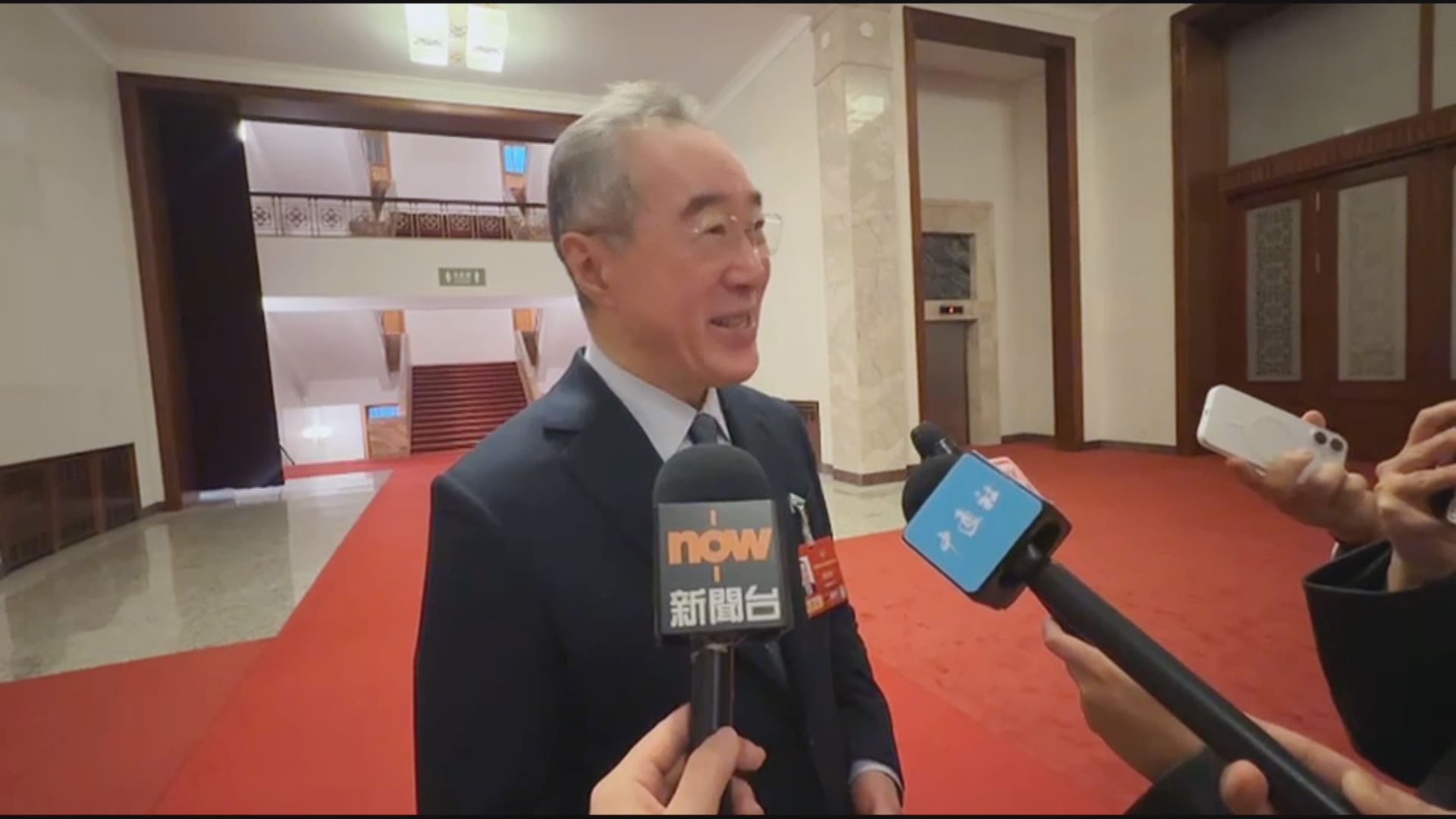 全國兩會｜政府工作報告稱促進港澳長期繁榮穩定　唐英年：顯示對香港發展決心