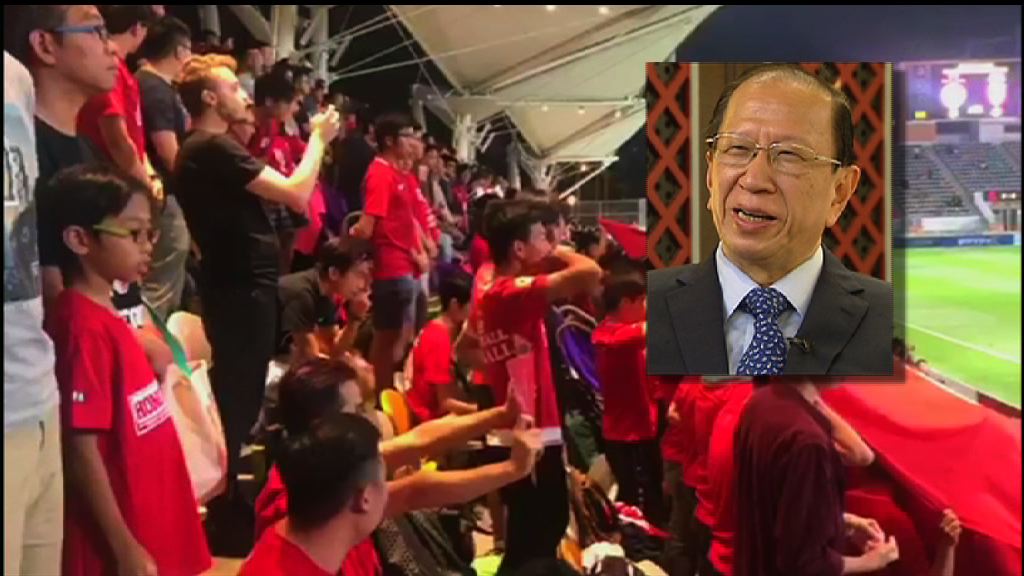 再有市民噓國歌　貝鈞奇指屬意料之內