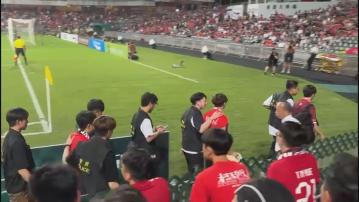 世界盃亞洲區外圍賽港隊對伊朗 3球迷被警方帶走