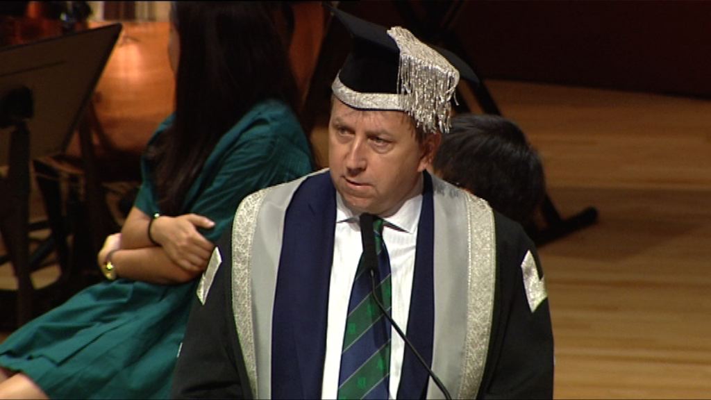 馬斐森：港獨不切實際不符大學利益