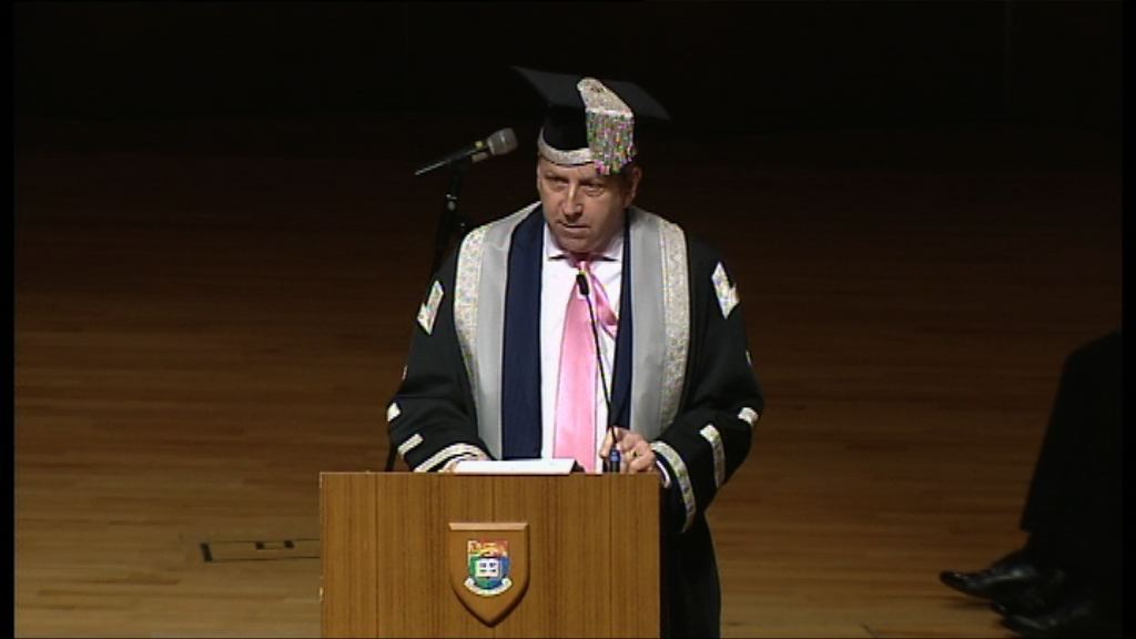 馬斐森：學生要為自己行為承擔後果