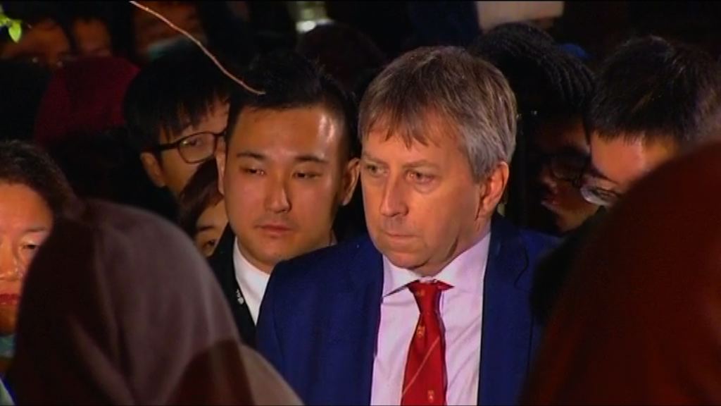 馬斐森對學生行為感失望