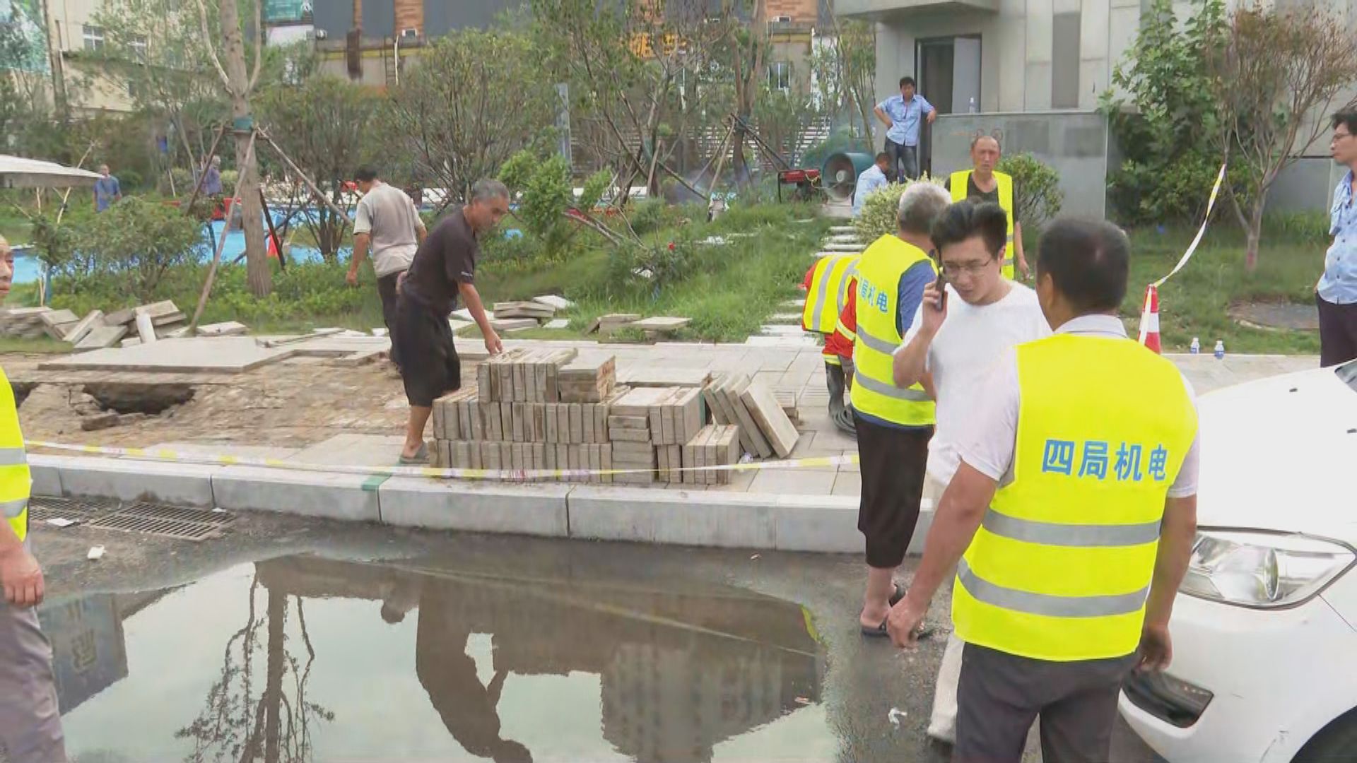 鄭州市面陸續恢復正常　京廣路隧道據報仍有人失蹤