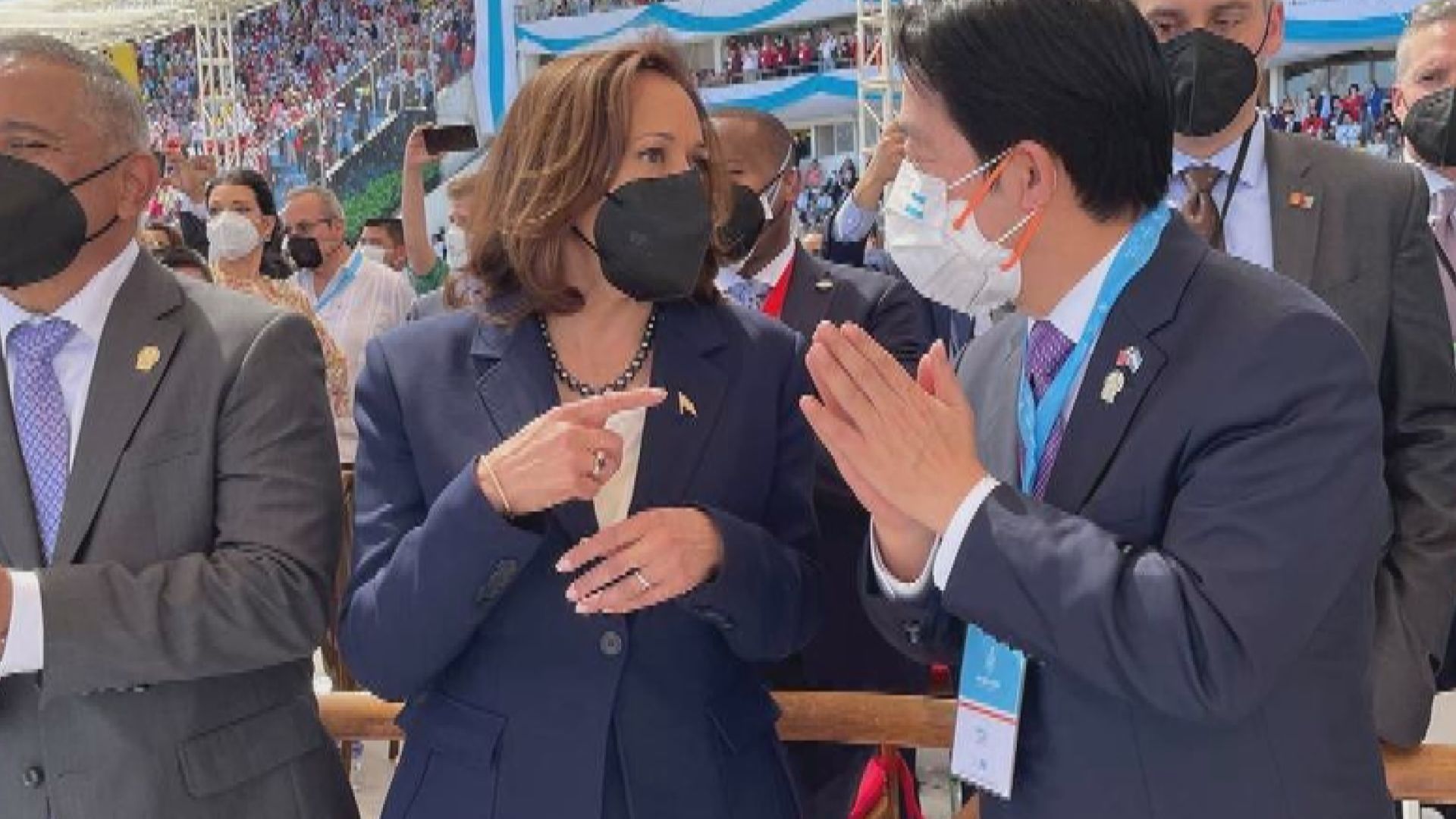 賀錦麗稱跟賴清德談及美台在中美洲共同利益　北京重申反對立場