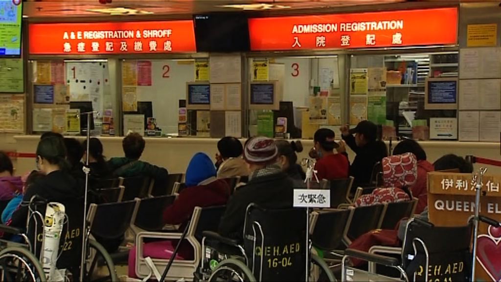 聖誕長假期　部分公立急症室輪候逾8小時