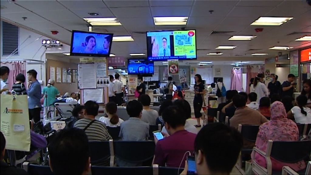 公立醫院內科病床繼續爆滿