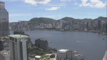 天文台晚上十時廿分發出一號戒備信號