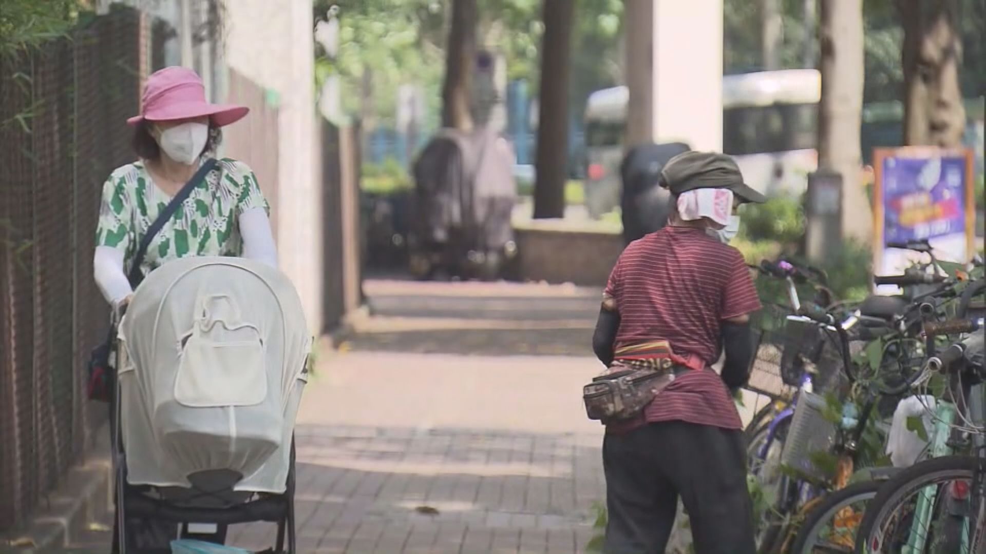 勞工處連續第三天發出黃色工作暑熱警告