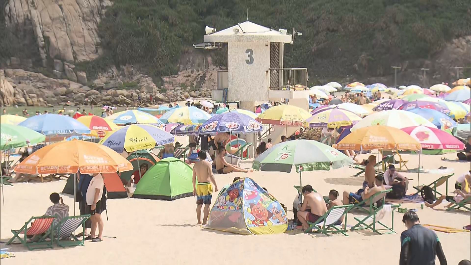 酷熱天氣警告生效　大美督一度錄得36度