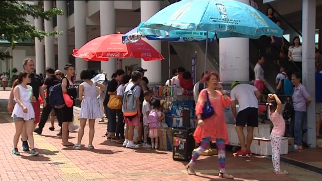 天文台發出今年首個酷熱天氣警告